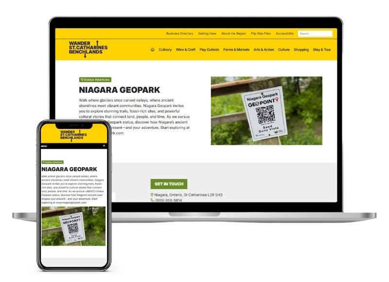 Wander Benchlands website